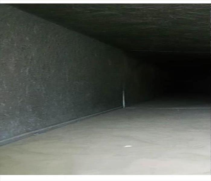 clear air duct after commercial cleaning service