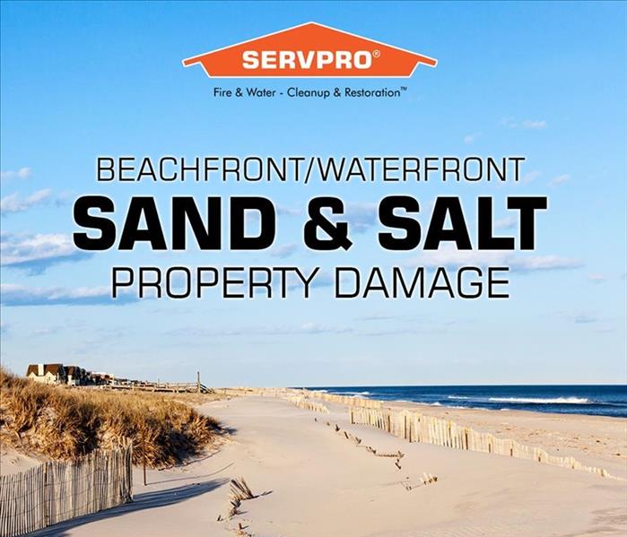 beach front with dunes and sand "Sand and Salt property damage"
